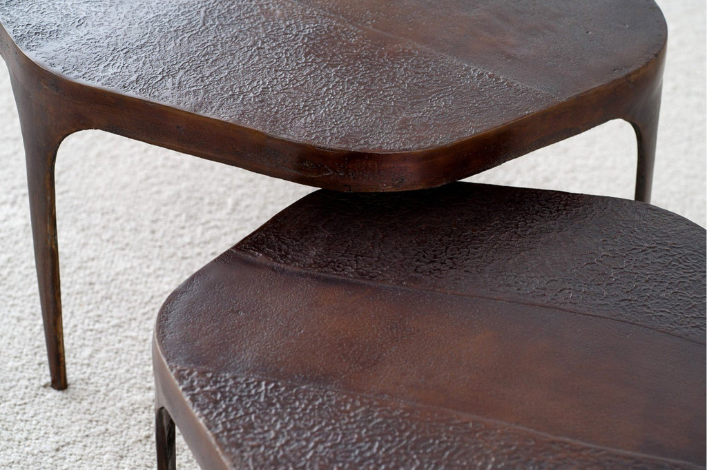 Set de 2 Mesas Auxiliares Inan - pino_y_jacaranda