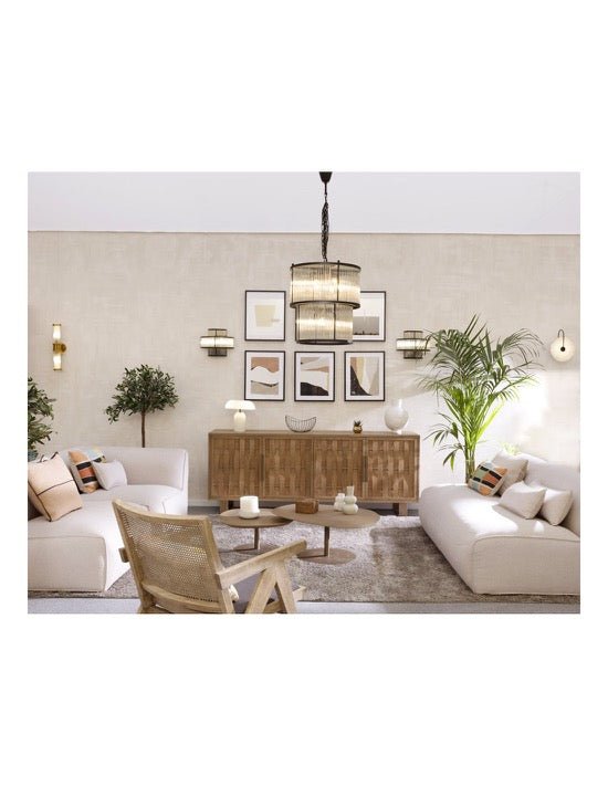 Set de 2 Mesas de Centro Tanzania - #pino_y_jacaranda#