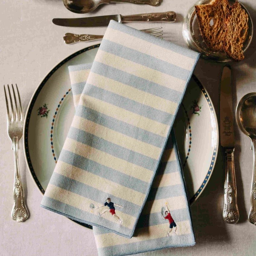 Set de 2 Servilletas Deportista - pino_y_jacaranda