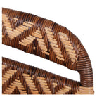 Set de 2 sillas de bambú y ratán Alix