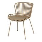 Set de 2 sillas de exterior con brazos Acrux