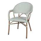 Set de 2 sillas de exterior con brazos Pier