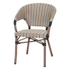 Set de 2 sillas de exterior de aluminio Chiara