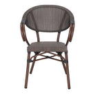 Set de 2 sillas de exterior de aluminio con brazos Imelda