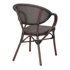Set de 2 sillas de exterior de aluminio con brazos Imelda