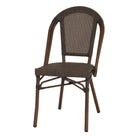 Set de 2 sillas de exterior de aluminio sin brazos Beatriz
