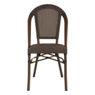 Set de 2 sillas de exterior de aluminio sin brazos Beatriz