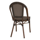Set de 2 sillas de exterior de aluminio sin brazos Beatriz