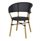 Set de 2 sillas de exterior de aluminio y textilene Thuban