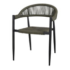 Set de 2 sillas de exterior de cuerda Achird