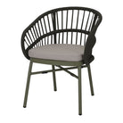 Set de 2 sillas de exterior de cuerda Nihal