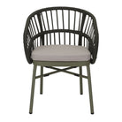 Set de 2 sillas de exterior de cuerda Nihal