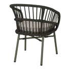 Set de 2 sillas de exterior de cuerda Nihal