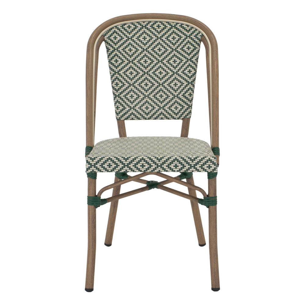 Set de 2 sillas de exterior de ratán sintético Jacinta