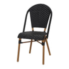 Set de 2 sillas de exterior de ratán sintético Menkar