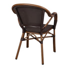 Set de 2 sillas de exterior de textilene Genaro