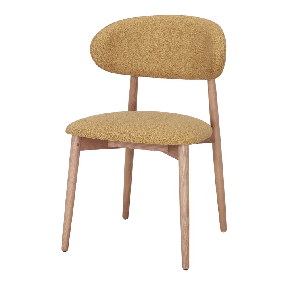 Set de 2 sillas de fresno torneado Dafne