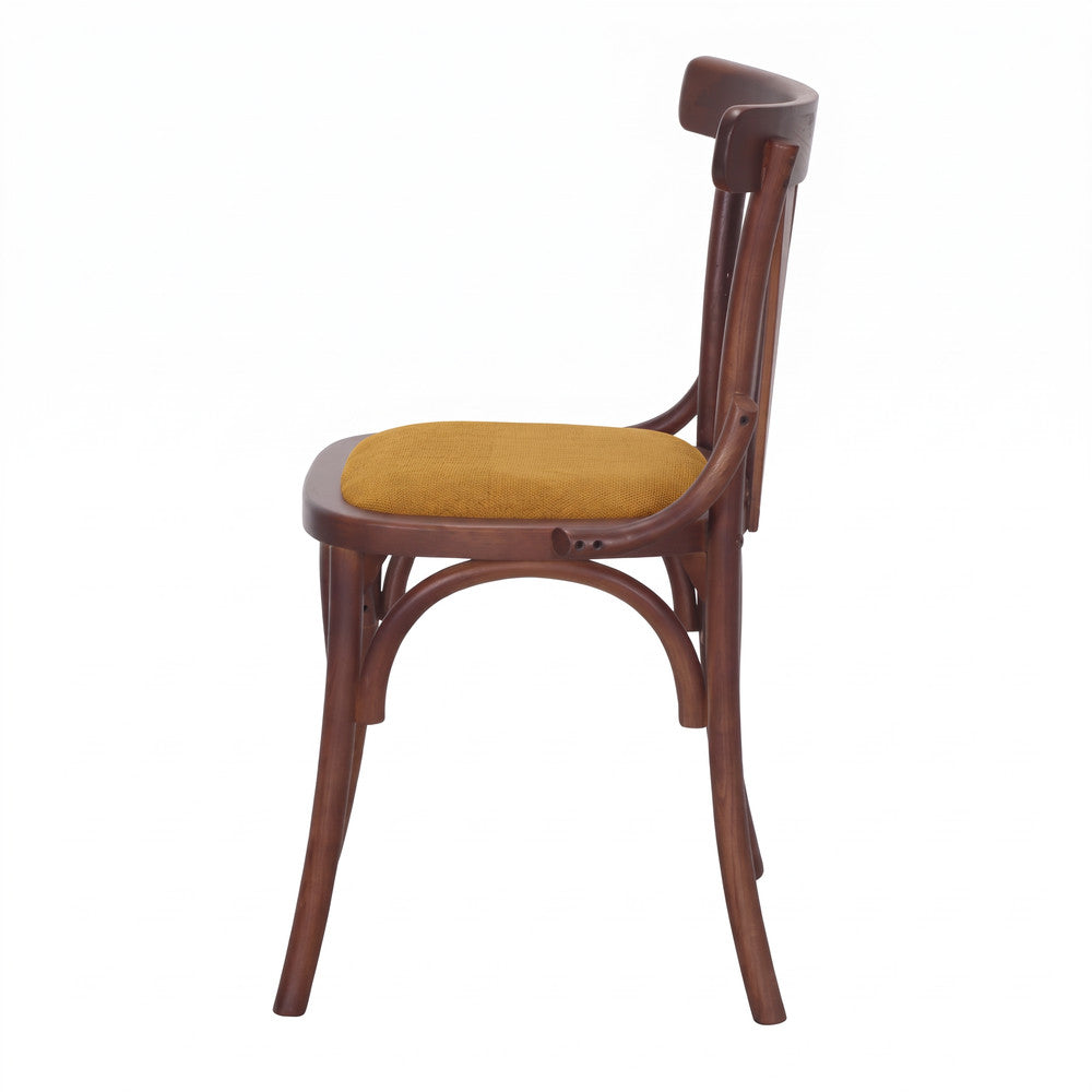 Set de 2 sillas de madera bistró Alonso