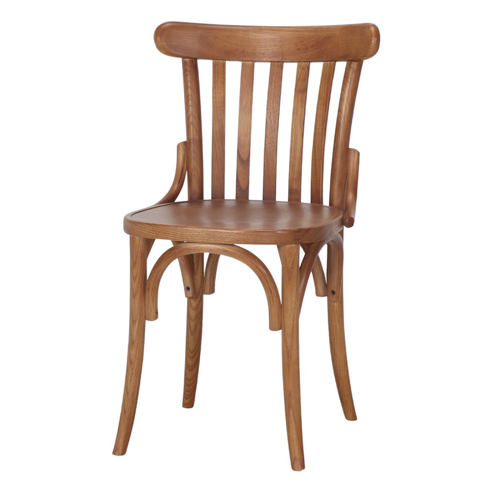 Set de 2 sillas de madera curvada Greta