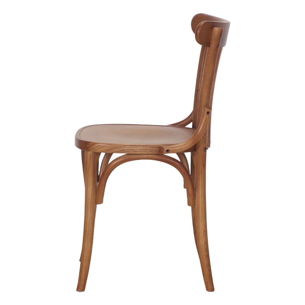 Set de 2 sillas de madera curvada Greta