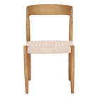 Set de 2 sillas de madera de olmo Aida