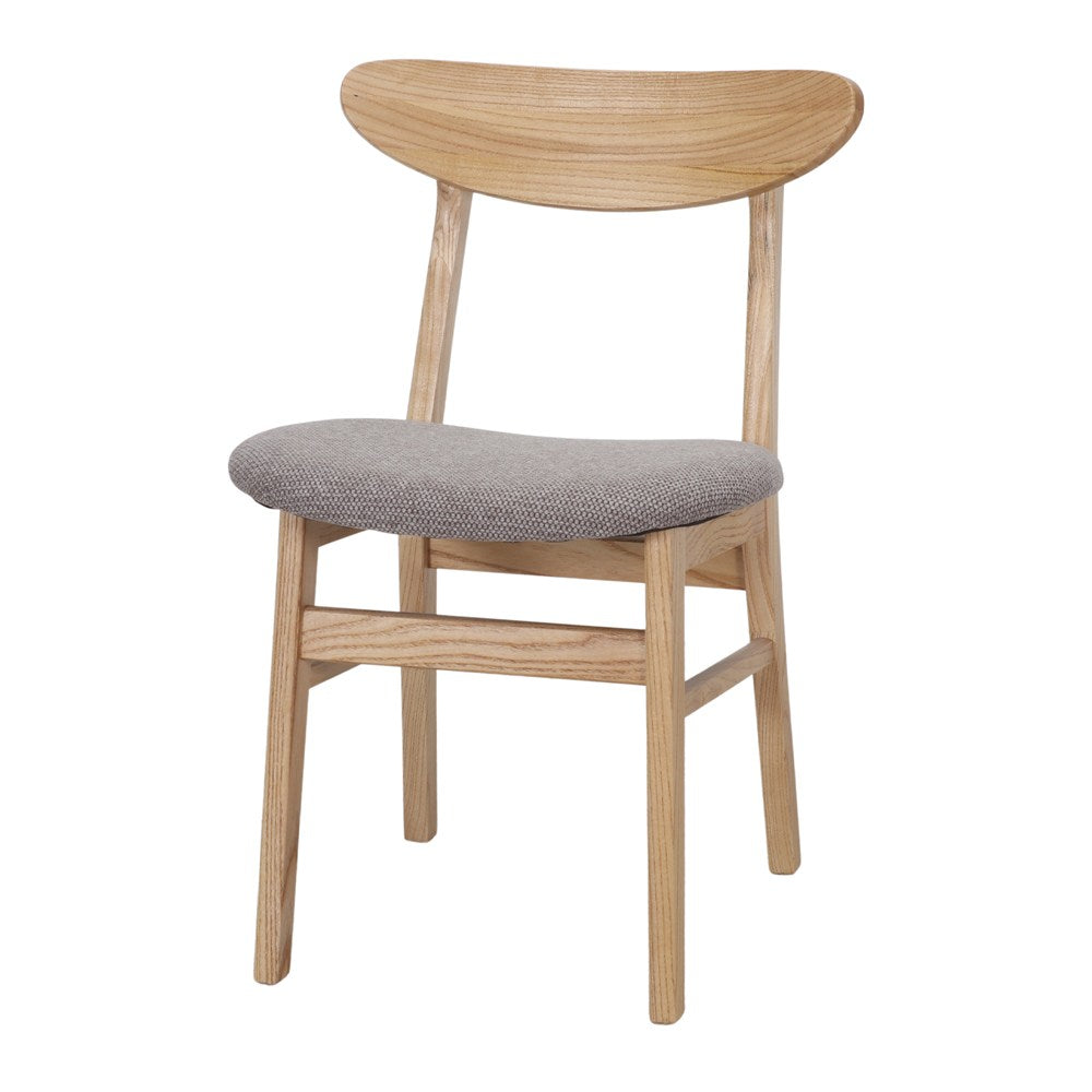 Set de 2 sillas de madera de olmo Martin