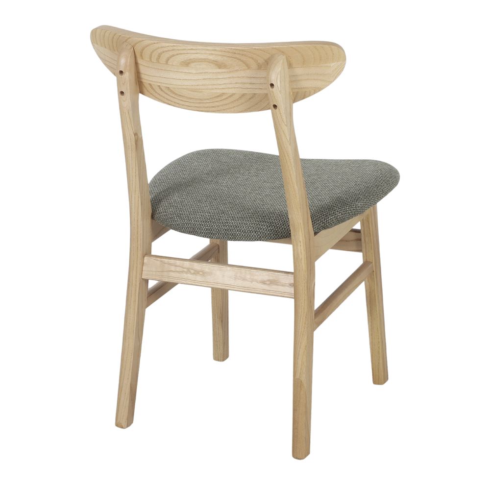 Set de 2 sillas de madera de olmo Martin