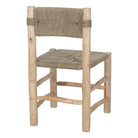 Set de 2 sillas de madera tropical Felipa