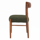 Set de 2 sillas de olmo tapizadas Mirfak