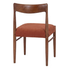 Set de 2 sillas de olmo tapizadas Mirfak