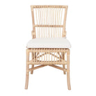 Set de 2 sillas de ratán natural Giada