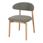 Set de 2 sillas de roble torneado Robert