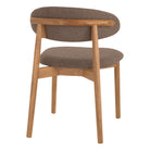 Set de 2 sillas de roble torneado Robert