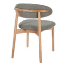 Set de 2 sillas de roble torneado Robert