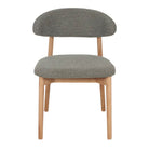 Set de 2 sillas de roble torneado Robert