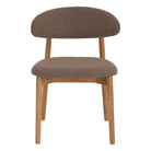 Set de 2 sillas de roble torneado Robert