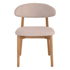 Set de 2 sillas de roble torneado Robert