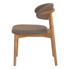 Set de 2 sillas de roble torneado Robert
