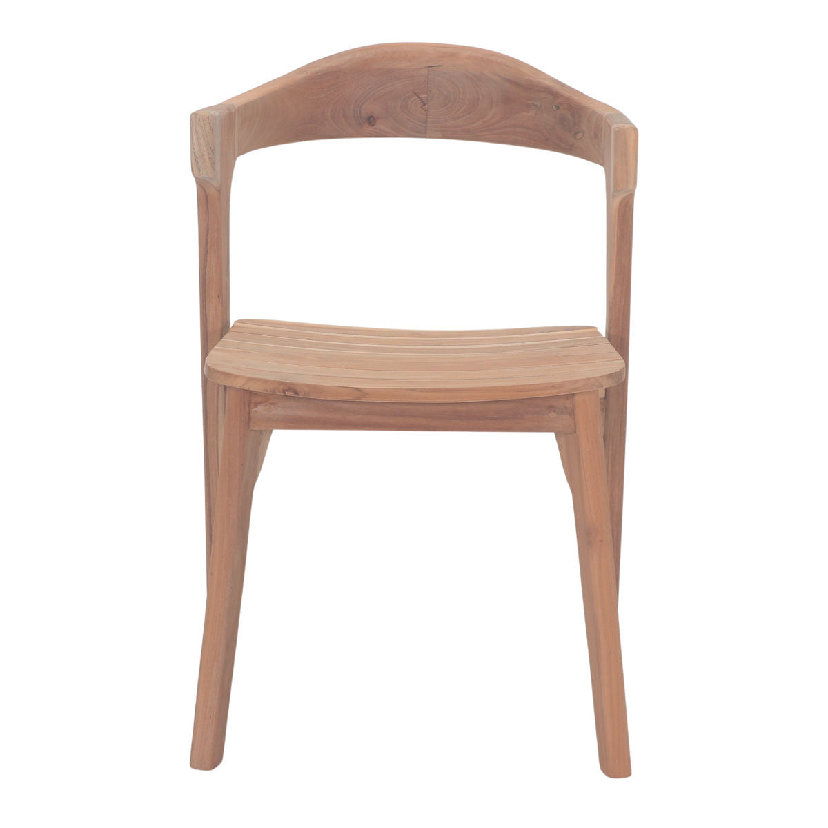 Set de 2 sillas de teca Camille