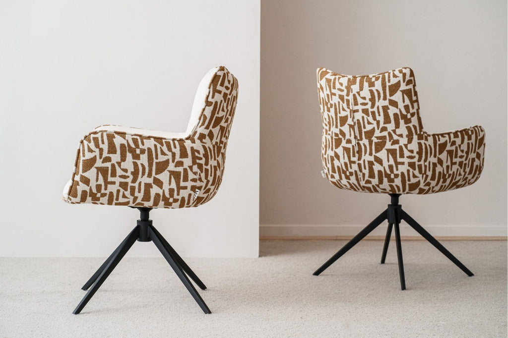 Set de 2 Sillas Giratorias Alse - pino_y_jacaranda