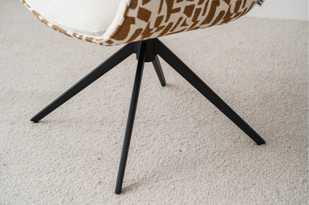 Set de 2 Sillas Giratorias Alse - pino_y_jacaranda