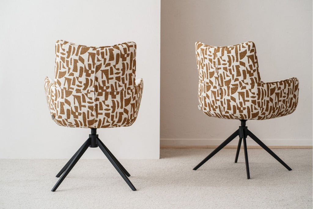 Set de 2 Sillas Giratorias Alse - pino_y_jacaranda