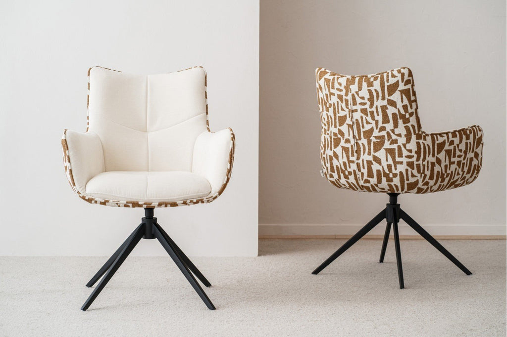 Set de 2 Sillas Giratorias Alse - pino_y_jacaranda