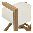 Set de 2 sillas plegables de acacia Calista