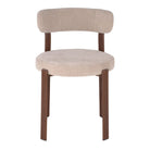 Set de 2 sillas tapizadas compactas Gian