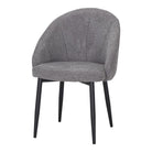 Set de 2 sillas tapizadas con patas de aguja Amaro
