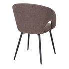 Set de 2 sillas tapizadas con patas de aguja Evelyn