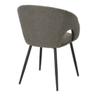 Set de 2 sillas tapizadas con patas de aguja Evelyn