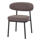 Set de 2 sillas tapizadas con respaldo de madera Ines