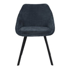 Set de 2 sillas tapizadas en azul Sandro